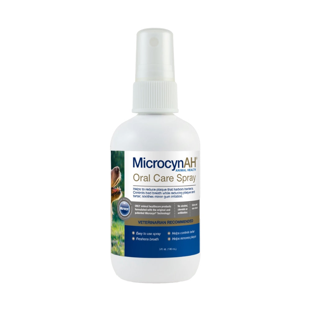 MicrocynAH Oral Care Spray For Dogs & Cats 100ml