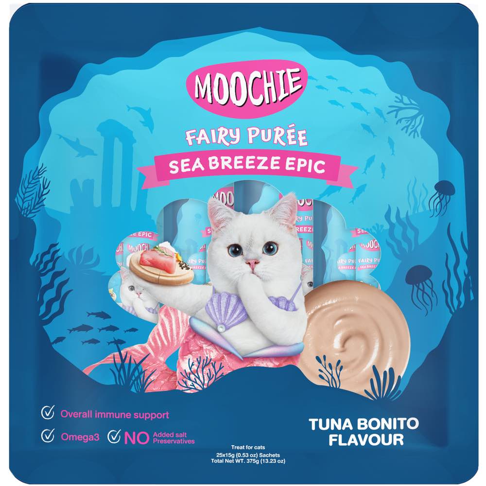 30% OFF: Moochie Fairy Puree Tuna Bonito Liquid Cat Treats