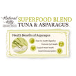 25% OFF: Natural Kitty Superfood Blend Tuna & Asparagus Creamy Liquid Cat Treats 48g