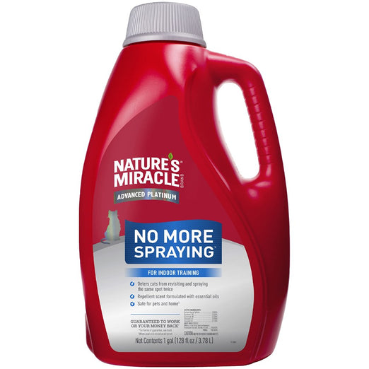 Nature's Miracle Advanced Platinum No More Spraying Spray For Cats