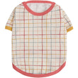 Ohpopdog Dog Raglan T-Shirt (Autumn Plaid Play)