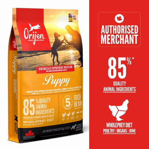 ORIJEN Freeze-Dried Infused Puppy Grain-Free Dry Dog Food