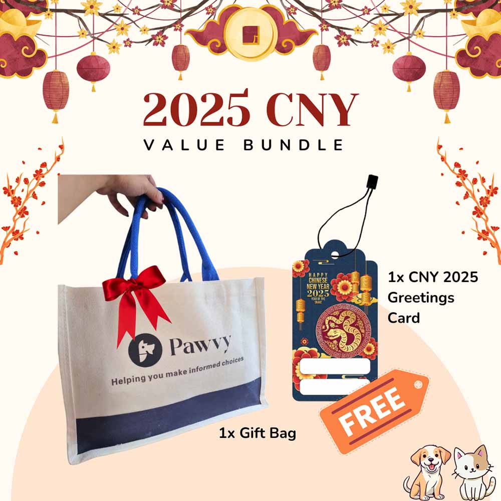 23% OFF: Pawvy Chinese New Year Value Bundle For Dogs (Small)