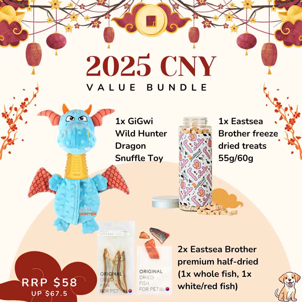 14% OFF: Pawvy Chinese New Year Value Bundle For Dogs (Medium)