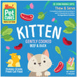 PetCubes Gently Cooked Beef & Duck Kitten Frozen Cat Food 1.28kg