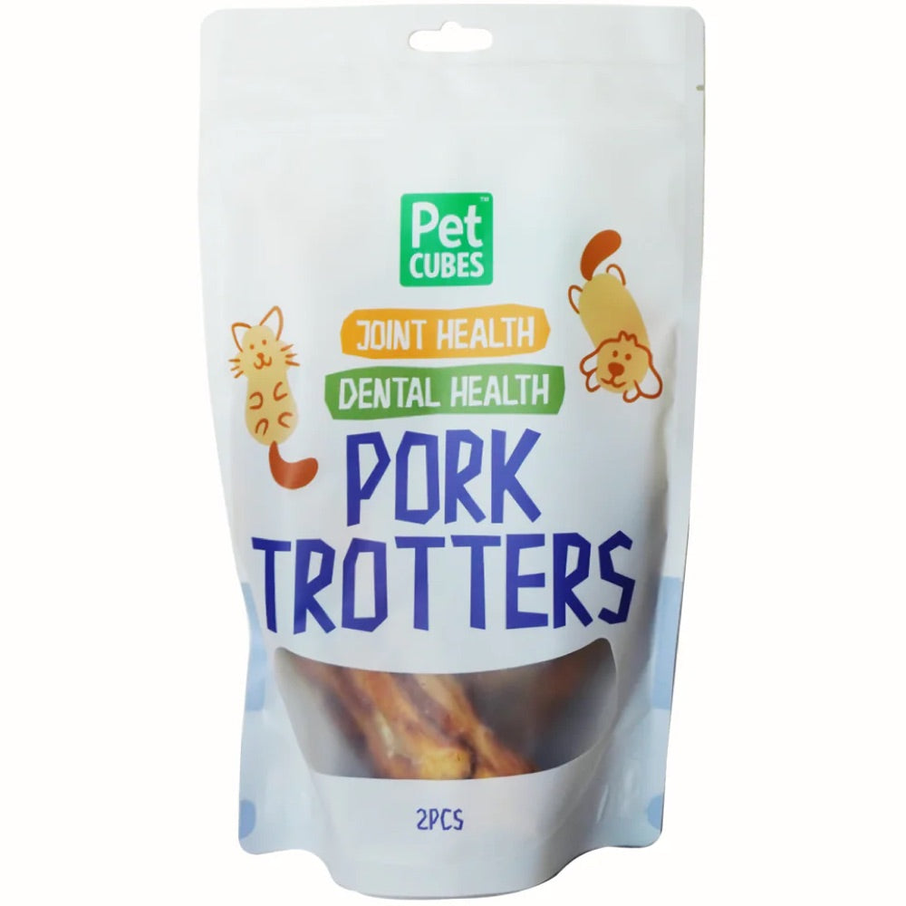 40% OFF: PetCubes Pork Trotters Grain-Free Treats For Cats & Dogs 2pc