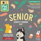 PetCubes Senior Gently Cooked Beef Grain-Free Frozen Dog Food 2.24kg