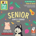 PetCubes Senior Gently Cooked Pork Grain-Free Frozen Dog Food 2.24kg