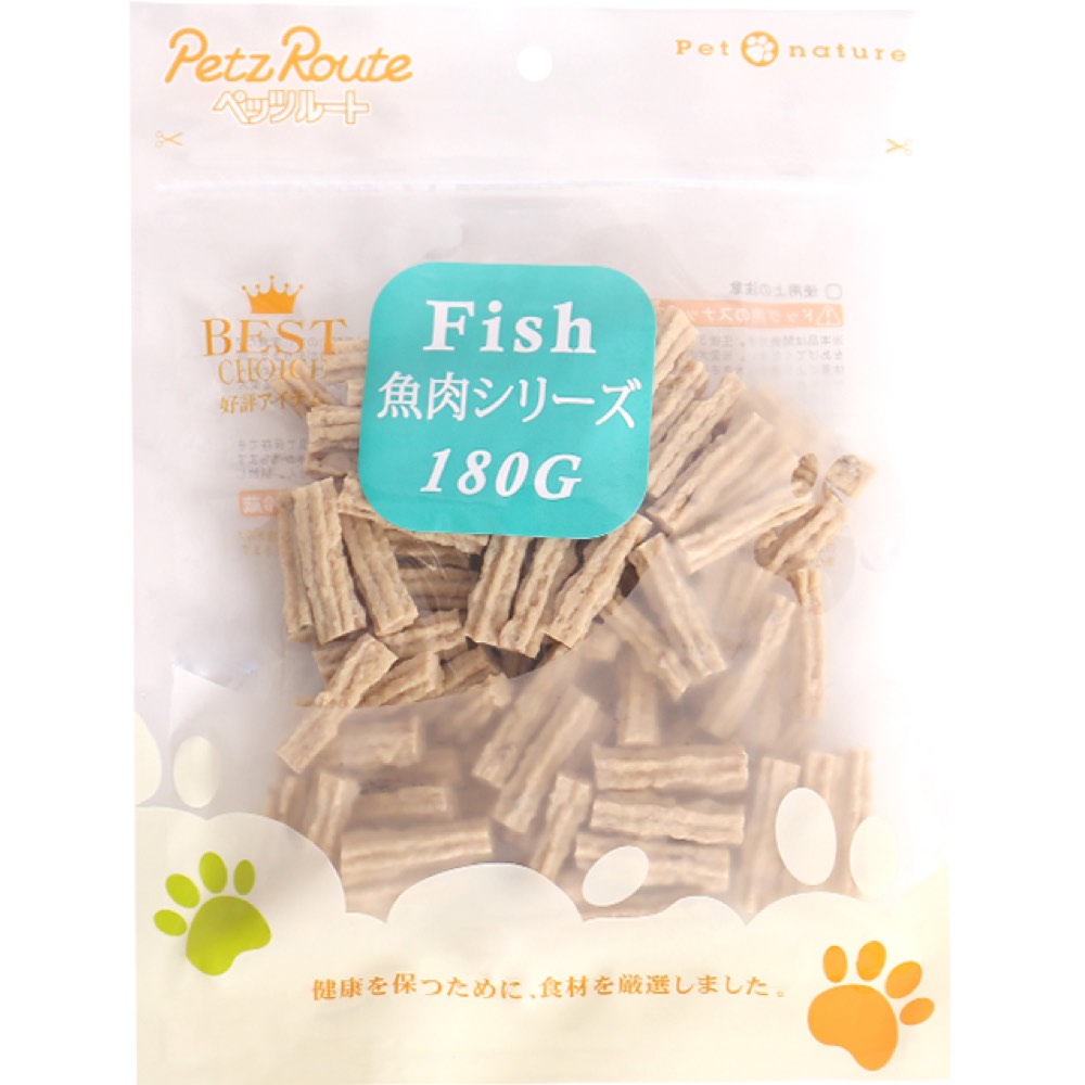 Petz Route Fish Twisted Stick Dog Treats 180g