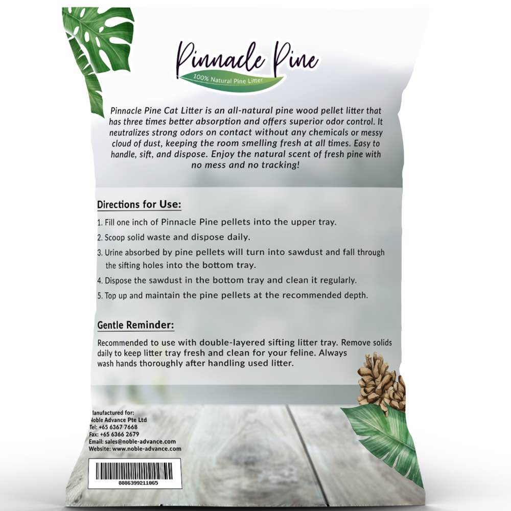 '10% OFF/BUNDLE DEAL': Pinnacle Natural Pine Litter 20kg