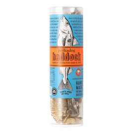 Polkadog Haddock Skin Jerky Grain-Free Treats For Cats & Dogs 2oz (Tube)