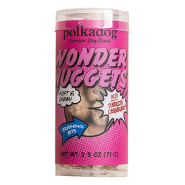 Polkadog Wonder Nuggets Turkey & Cranberry Dog Treats 2.5oz (Mini Tube)