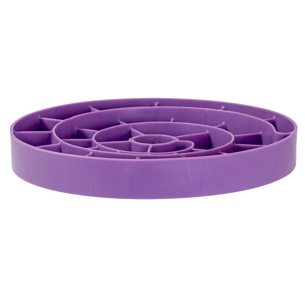 KOHE-VERSARY 8% OFF: Puzzle Feeder Interactive Dog Bowl (Swirl, Purple)