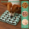 Puzzle Feeder Interactive Dog Slow Feeder Mat (Green)