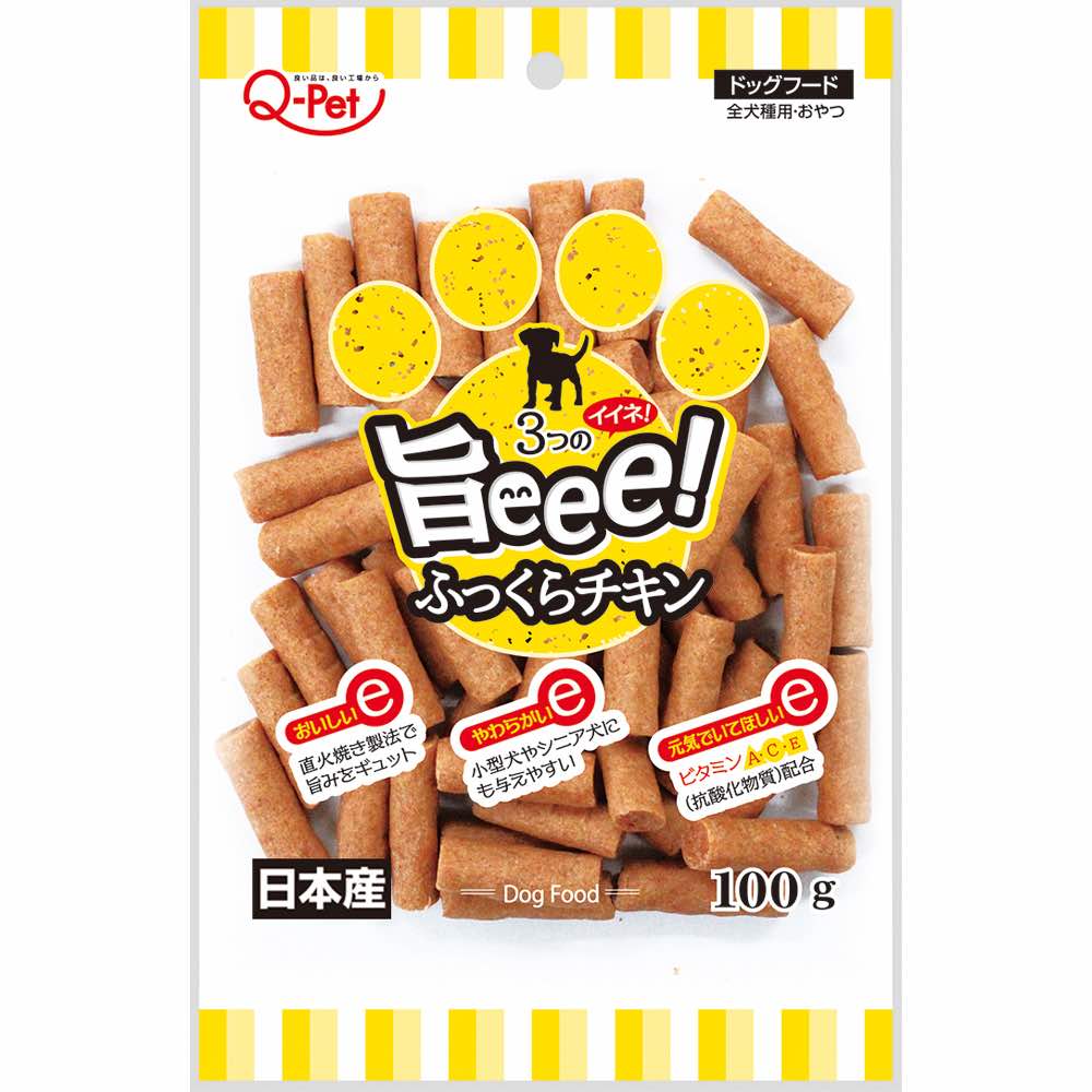 Q-Pet Umaeee! Chicken Dog Treats 100g