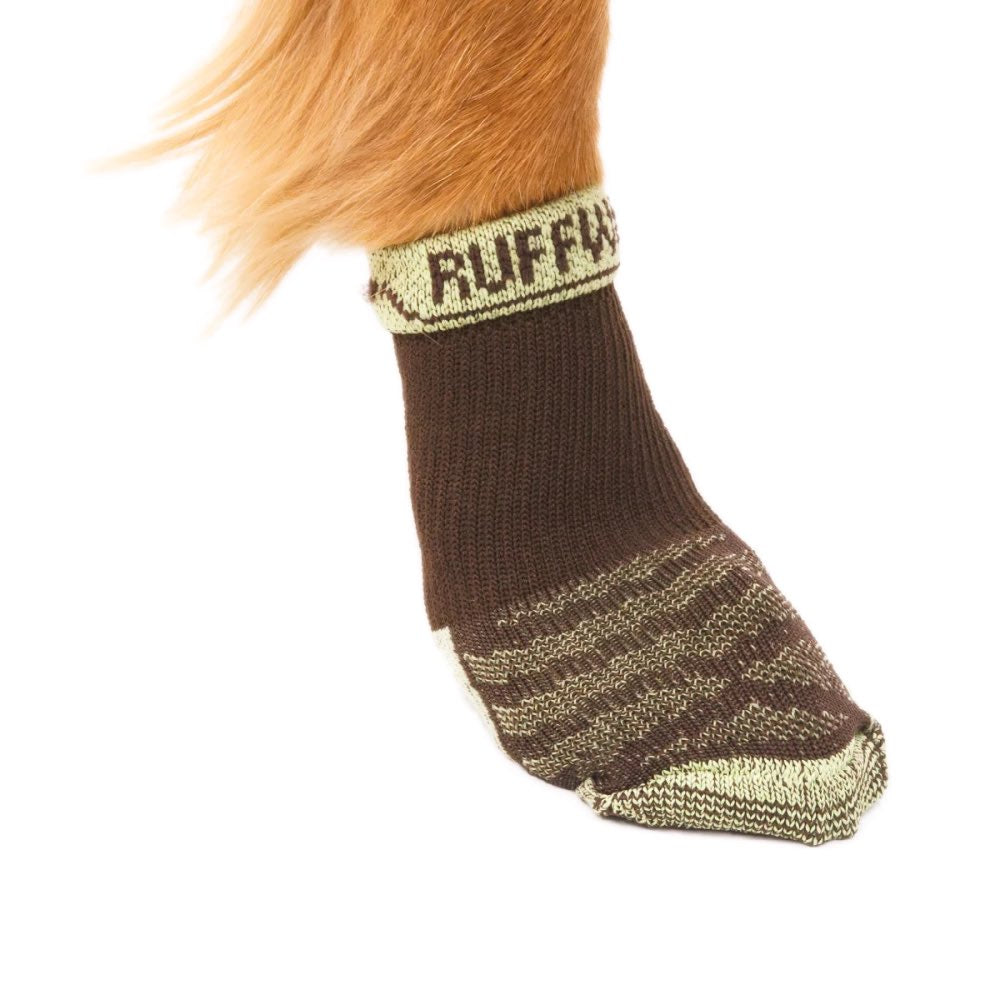 Ruffwear Bark’n Boot Quick-Dry Dog Socks - Earth Brown