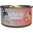 15% OFF: Schesir Silver Chicken With Duck in Broth Grain-Free Senior Canned Cat Food 70g