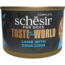 Schesir Taste The World Lamb With Cous Cous Adult Canned Dog Food 150g