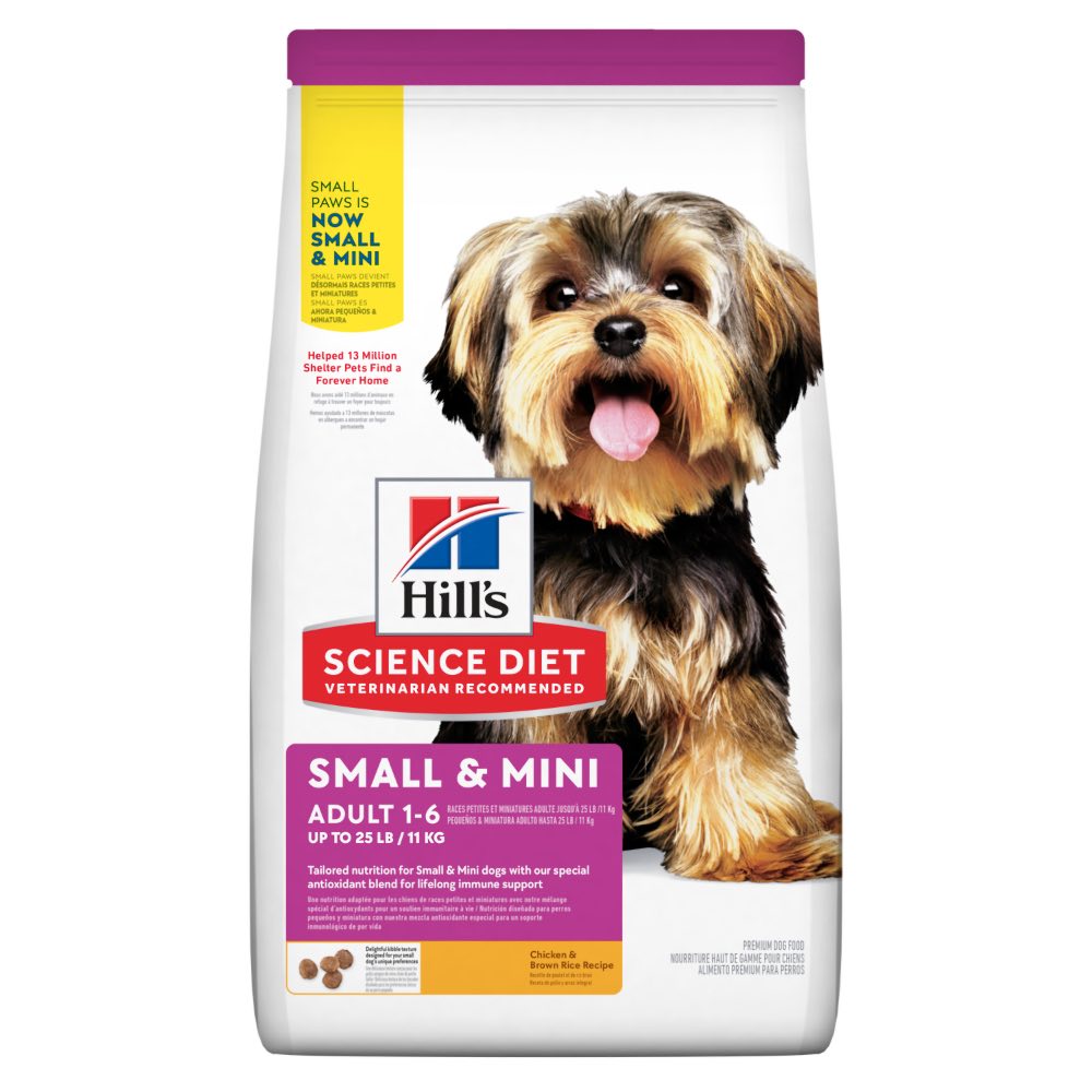 'FREE TREATS w 7kg': Science Diet Adult Small & Mini Breed Chicken Dry Dog Food