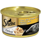 $10 OFF 24 cans: Sheba Tuna With Prawn In Jelly Adult Canned Cat Food 85g x 24