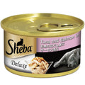 $10 OFF 24 cans: Sheba Tuna & Salmon In Gravy Adult Canned Cat Food 85g x 24