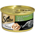 $10 OFF 24 cans: Sheba Tuna & Snapper In Gravy Adult Canned Cat Food 85g x 24