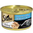 $10 OFF 24 cans: Sheba Tuna Fillet In Jelly Adult Canned Cat Food 85g x 24