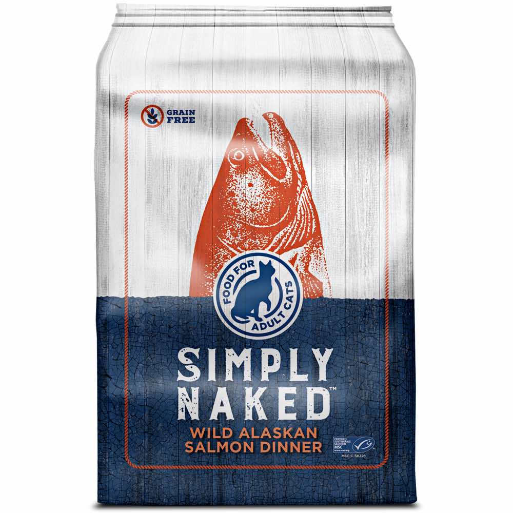 25% OFF: Simply Naked Wild Alaskan Salmon Dinner Grain-Free Adult Dry Cat Food