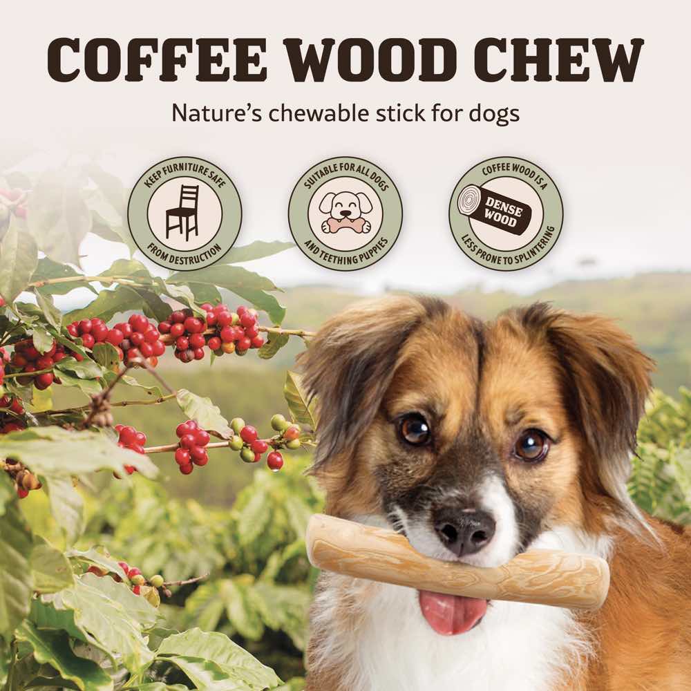 Singapaw Coffee Wood Natural Dog Chews