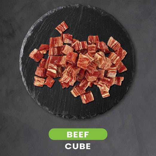 15% OFF: Singapaw Deli Chew Beef Cube Dog Treats 120g