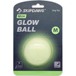 SkipDawg Neon Glow Ball Dog Toy