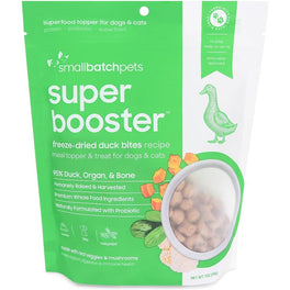 10% OFF: Smallbatch Super Booster Freeze Dried Duck Bites Cat & Dog Treats 7oz