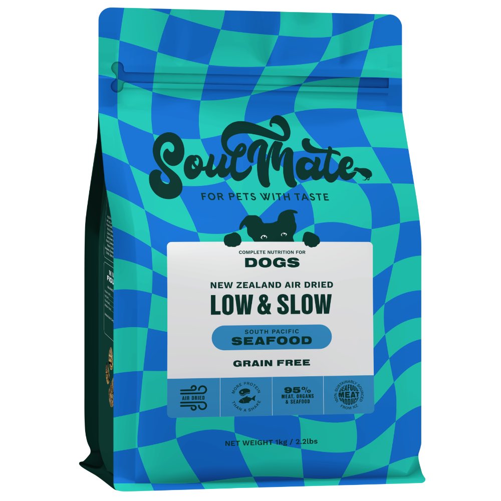 SoulMate Low & Slow New Zealand Seafood Grain Free Air Dried Dog Food