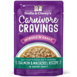 4 FOR $13.40 (Exp 13Jan25): Stella & Chewy's Carnivore Cravings Morsels 'N' Gravy Salmon & Mackerel Grain-Free Pouch Cat Food 2.8oz