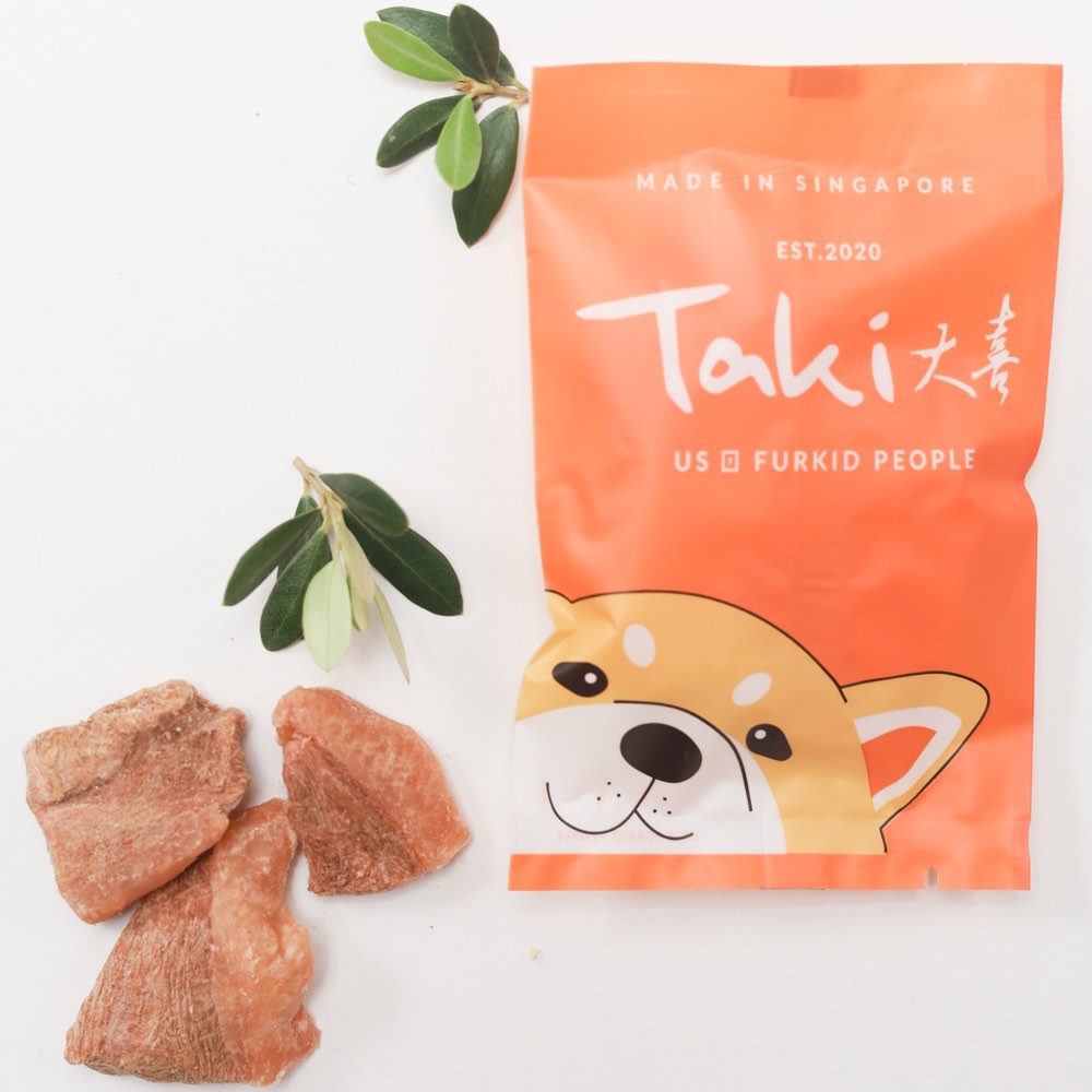 Taki Duck Breast Grain-Free Freeze-Dried Treats For Cats & Dogs (10 Packets) 100g