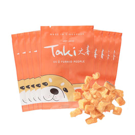 Taki Faroe Island Salmon Grain-Free Freeze-Dried Treats For Cats & Dogs (10 Packets) 90g