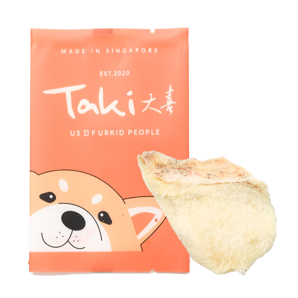 10% OFF (Exp 30Mar25): Taki Ling Cod Fish Grain-Free Freeze-Dried Treat For Cats & Dogs (1 Packet) 7g