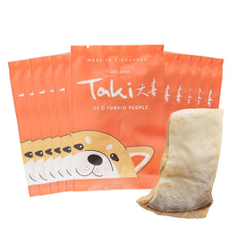 Taki Pomfret Fish Grain-Free Freeze-Dried Treats For Cats & Dogs (12 Packets) 84g