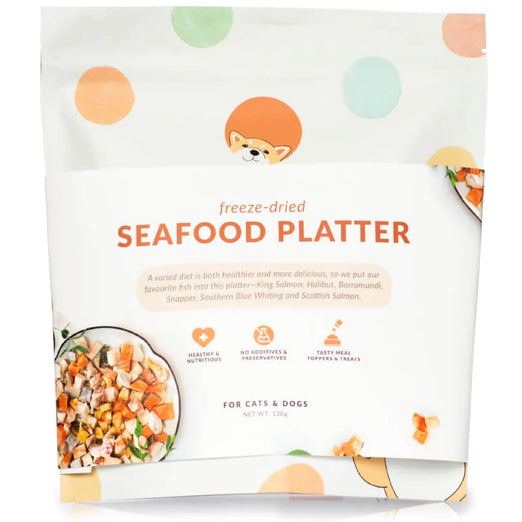 Taki Seafood Platter Grain-Free Freeze-Dried Treats For Cats & Dogs