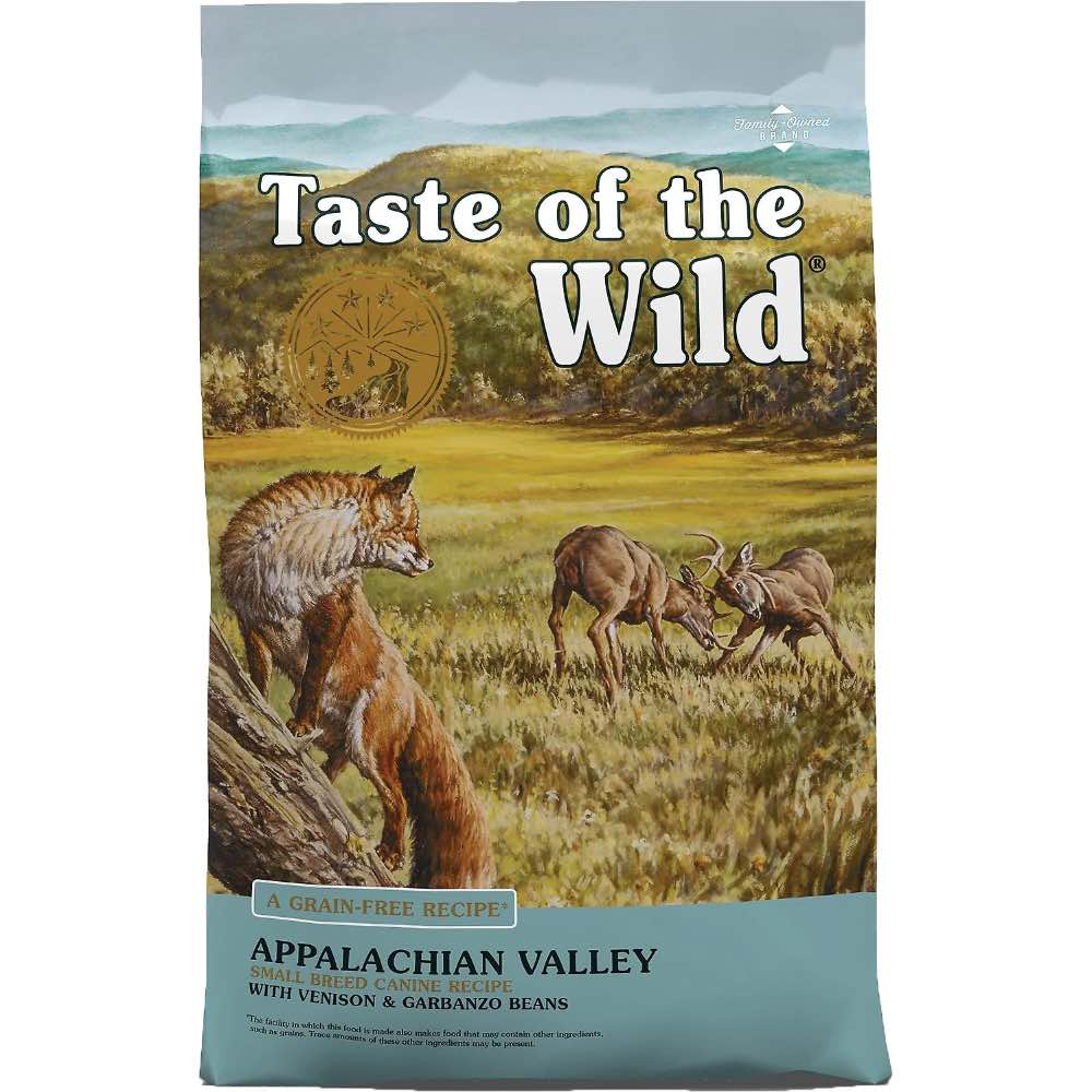 'BUNDLE DEAL/FREE TREAT': Taste Of The Wild Appalachian Valley with Venison Small Breed Grain-Free Dry Dog Food