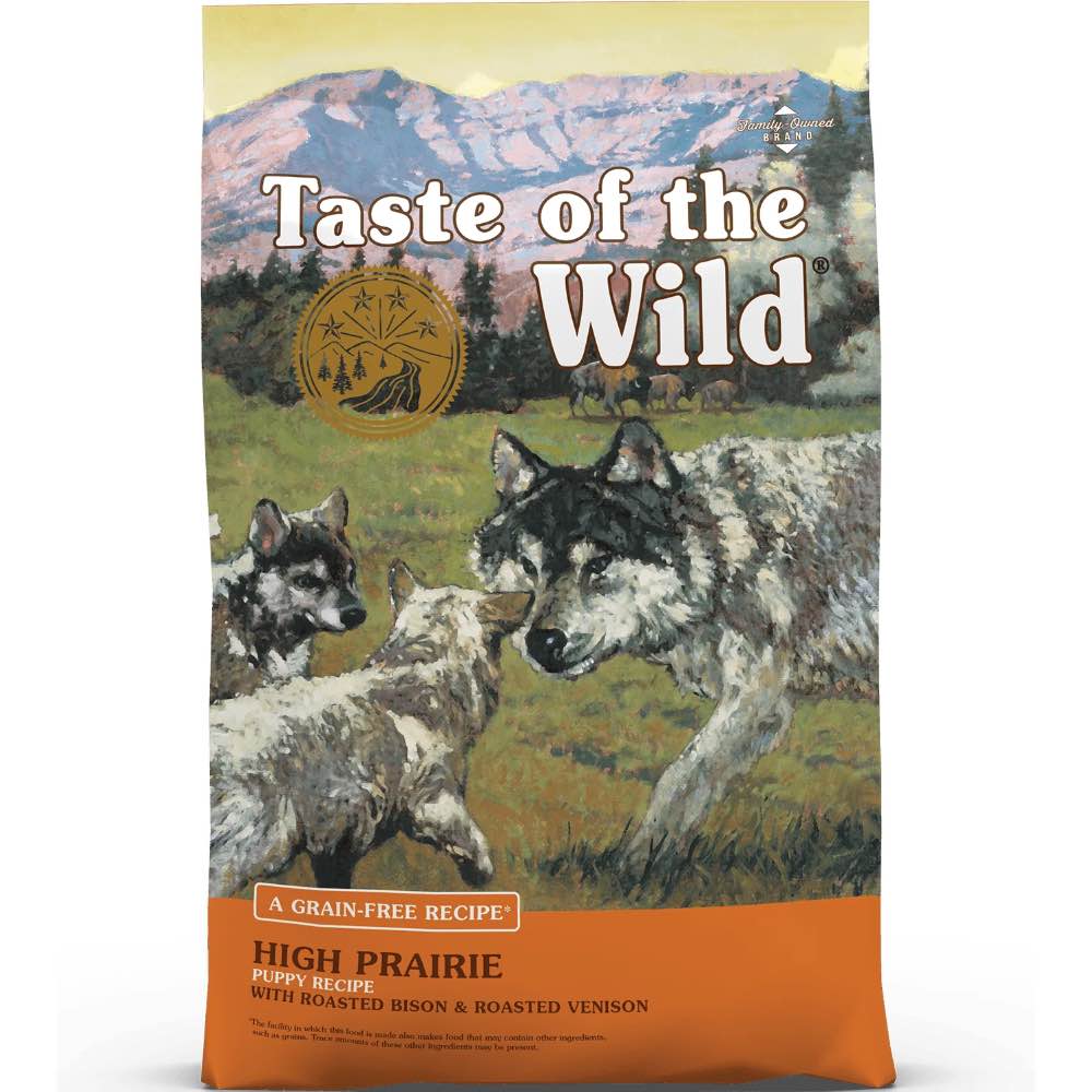 Taste Of The Wild High Prairie Puppy Bison & Venison Grain-Free Dry Dog Food