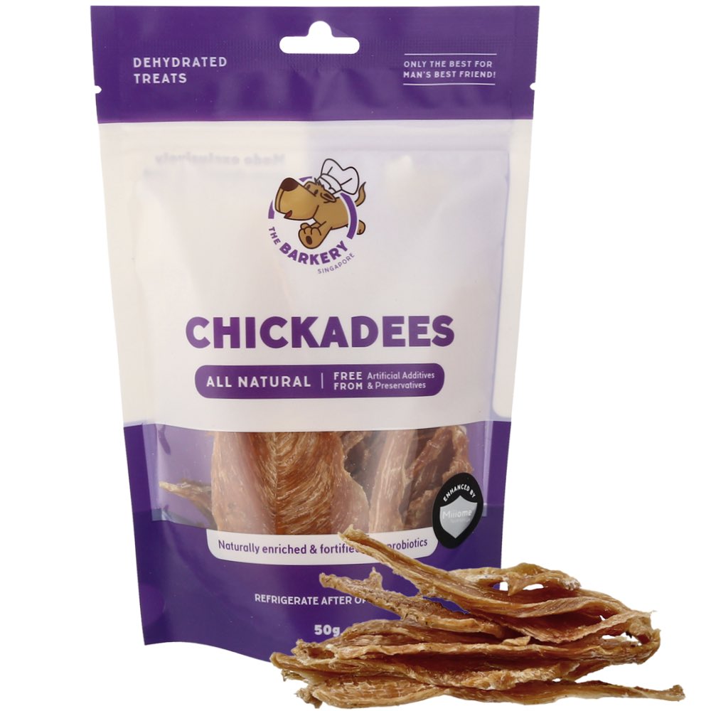 The Barkery Chickadees Dehydrated Dog Treats