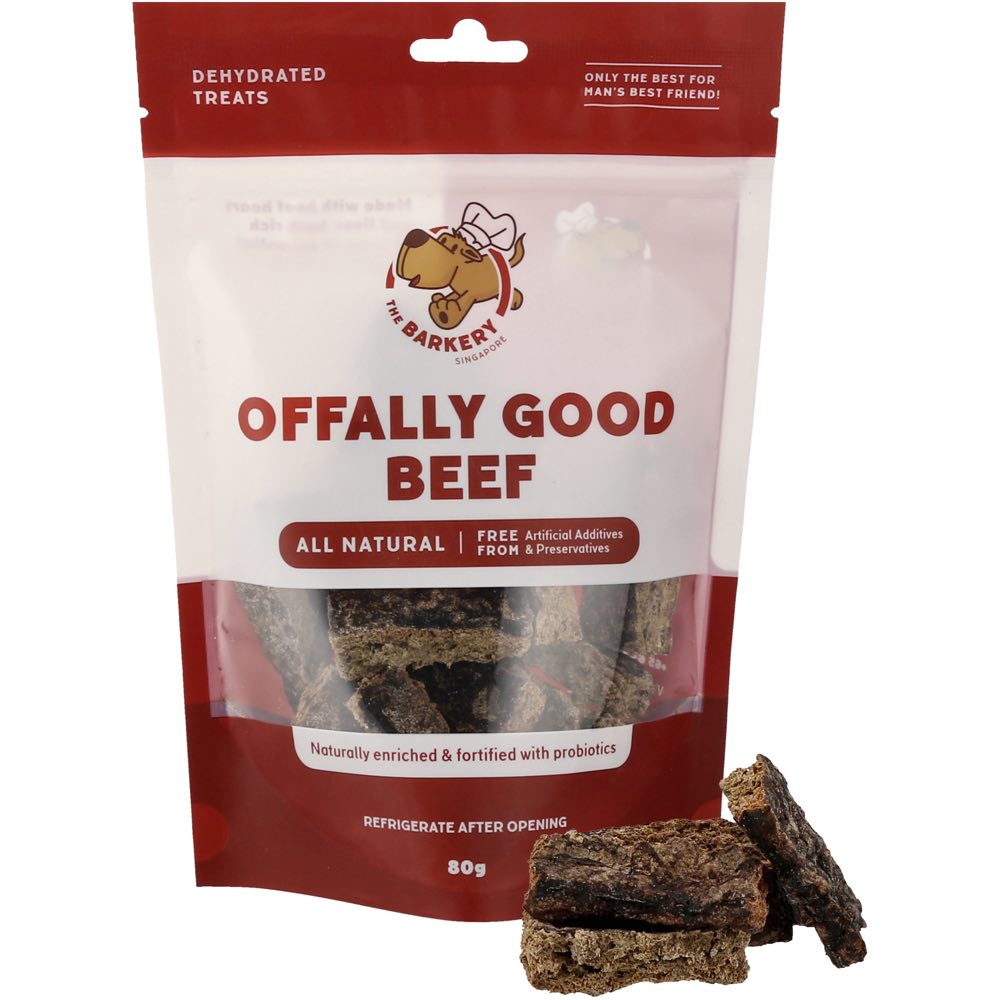 The Barkery Offally Good Beef Dehydrated Dog Treats