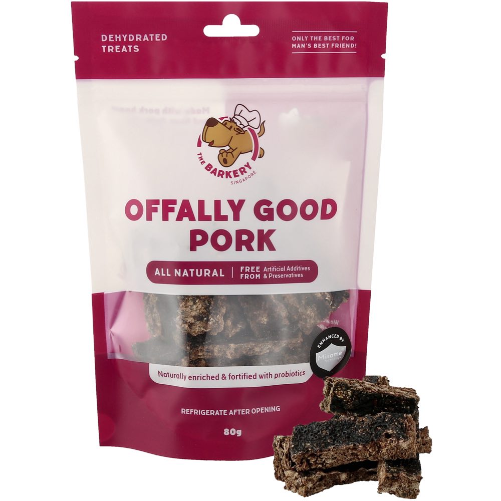 The Barkery Offally Good Pork Baked Grain-Free Dog Treats