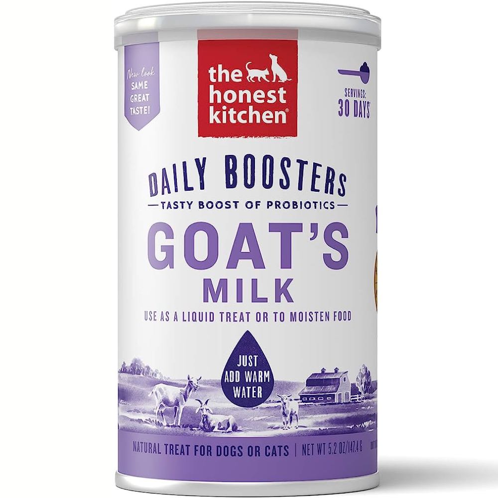 The Honest Kitchen Daily Boosters Instant Goat's Milk With Probiotics for Cats & Dogs 5.2oz