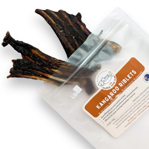 The Source-Sage Club Kangaroo Riblets Grain-Free Dog Chews 100g