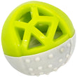 Totally Pooched Catch'n Squeak Rubber Ball Dog Toy (Green)