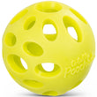 Totally Pooched Huff'n Puff Rubber Ball Dog Toy (Green)