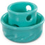 Totally Pooched Puzzle'n Play Mushroom Dog Toy (Teal)