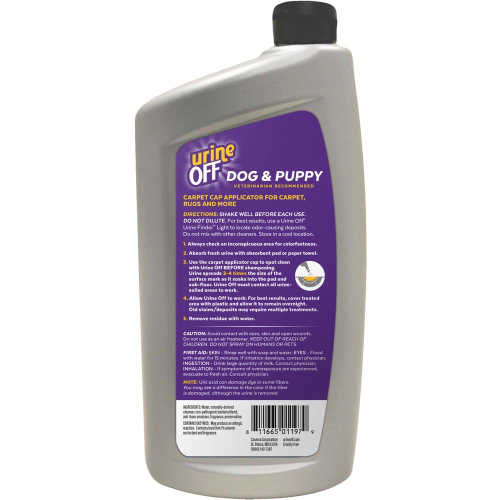 $4 OFF: Urine Off Dog & Puppy Formula With Carpet Applicator 32oz